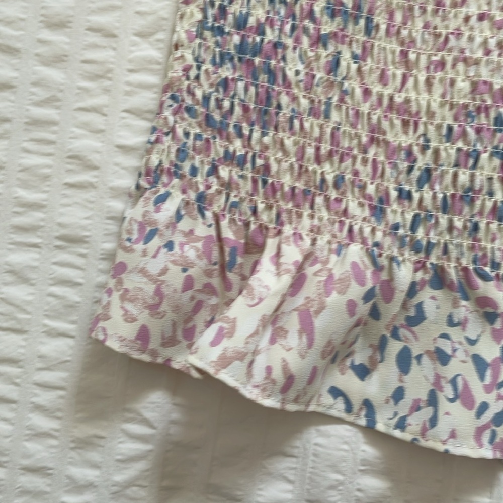 Express Ruched Poplin Top - Picture 5 of 6